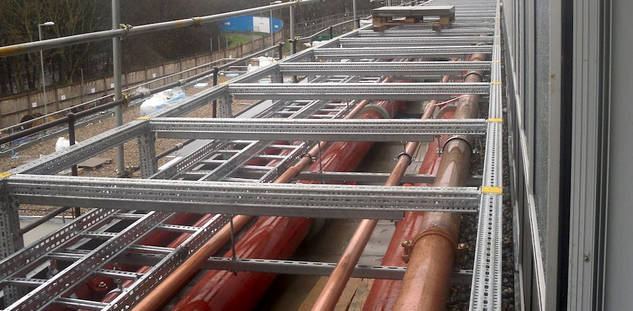 Adjustable MEP Support Frames | MMS | Modular Mechanical Supports | a division of Eberl Iron Works, Inc. | Buffalo, NY USA