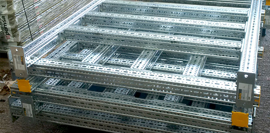 Flat Packed Assembly of MEP Support Frames | MMS | Modular Mechanical Supports | a division of Eberl Iron Works, Inc. | Buffalo, NY USA