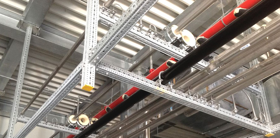 Pipe Racks | Multi-Trade Pipe Storage Racks | MMS | Modular Mechanical Supports | a division of Eberl Iron Works, Inc. | | MMS | Modular Mechanical Supports | a division of Eberl Iron Works, Inc. | Buffalo, NY USA