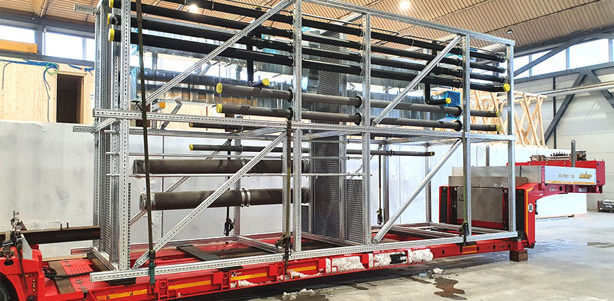 Pipe Racks | Multi-Trade Pipe Storage Racks | MMS | Modular Mechanical Supports | a division of Eberl Iron Works, Inc. | | MMS | Modular Mechanical Supports | a division of Eberl Iron Works, Inc. | Buffalo, NY USA