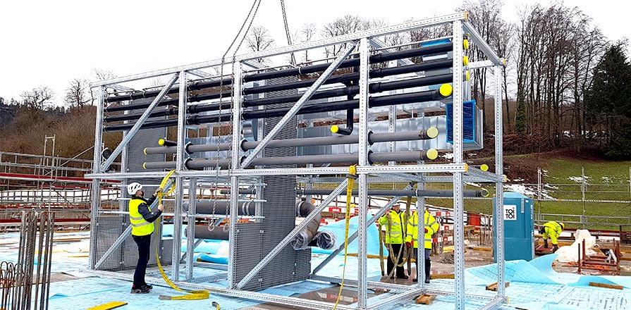 Pipe Racks | Multi-Trade Pipe Storage Racks | MMS | Modular Mechanical Supports | a division of Eberl Iron Works, Inc. | | MMS | Modular Mechanical Supports | a division of Eberl Iron Works, Inc. | Buffalo, NY USA