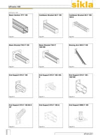 Framo 100 siFramo 100 Literature | Sikla USA | MMS | Modular Mechanical Supports, a division of Eberl Iron Works, Inc.