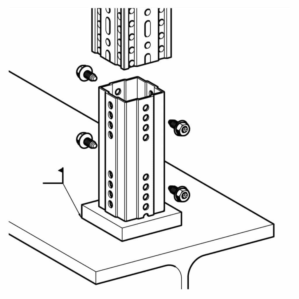 Sikla Modular Steel Compatible with Metal Framing | MMS | Modular Mechanical Supports, a division of Eberl Iron Works, Inc.