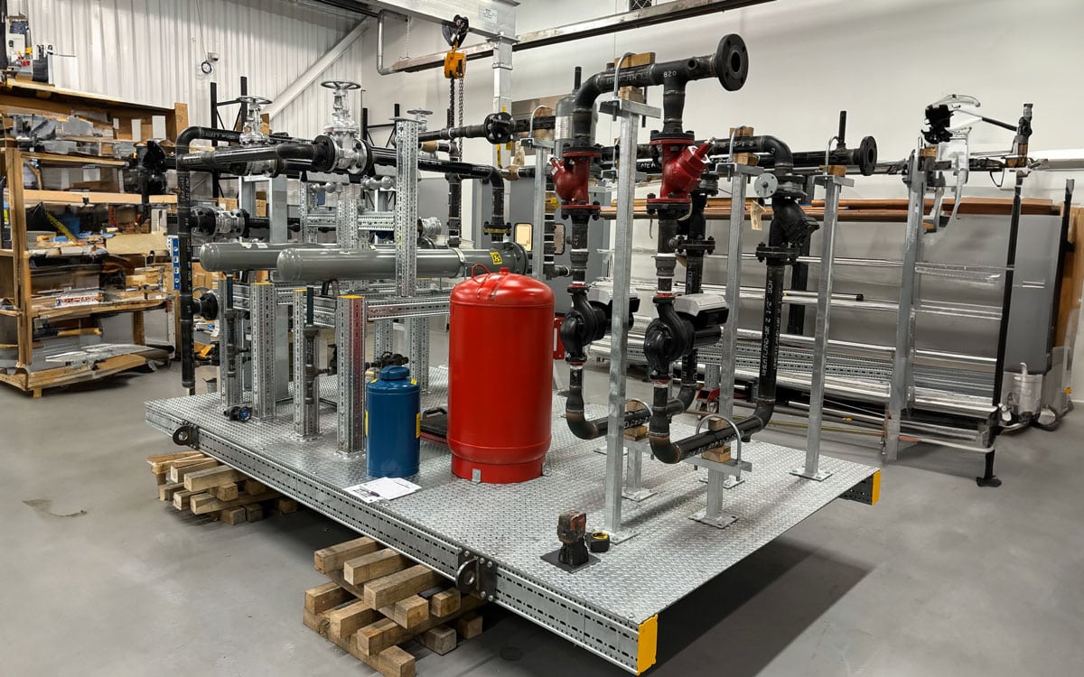 Pump Skids | Sikla USA | MMS | Modular Mechanical Supports | a division of Eberl Iron Works, Inc. | Buffalo, NY USA