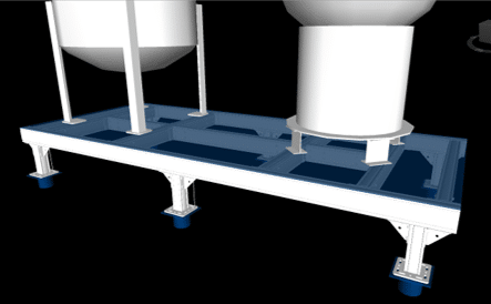 Tank Skid | Vessel Skid | Sikla | Equipment Skid | Sikla | MMS | Modular Mechanical Supports | a division of Eberl Iron Works, Inc. | | MMS | Modular Mechanical Supports | a division of Eberl Iron Works, Inc. | Buffalo, NY USA
