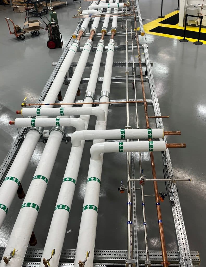 Pipe Rack | Modular Construction | MMS | Modular Mechanical Supports | a division of Eberl Iron Works, Inc. | Buffalo, NY USA