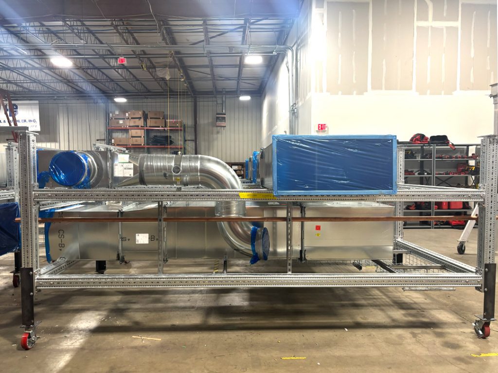 Multi Trade Racks | Prefabrication and Modular Construction | MMS | Modular Mechanical Supports | a division of Eberl Iron Works, Inc. | Buffalo, NY USA