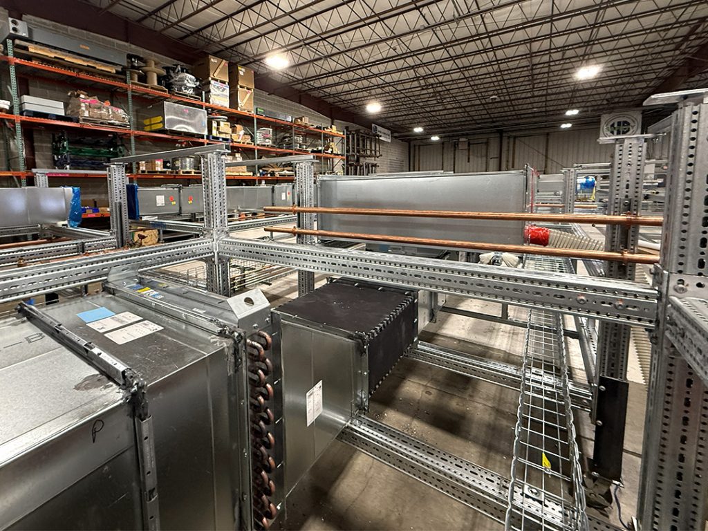 Multi Trade Racks / MEP Racks | Prefabrication and Modular Construction | MMS | Modular Mechanical Supports | a division of Eberl Iron Works, Inc. | Buffalo, NY USA