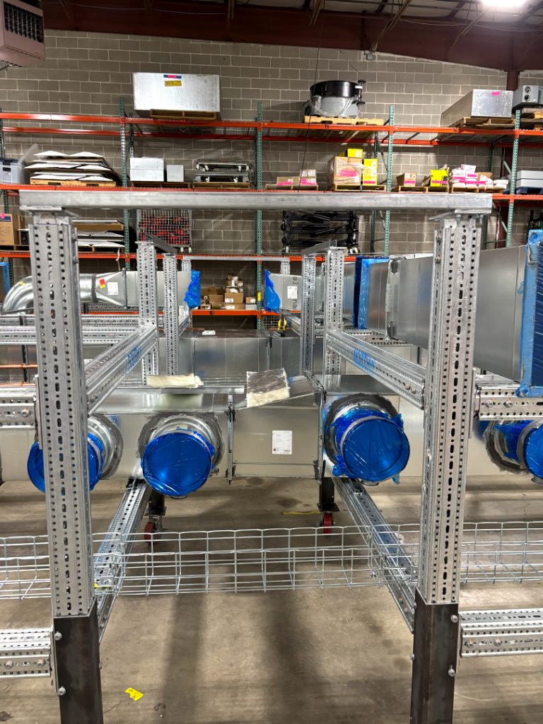 Modular Racks / Multi Trade Racks | Prefabrication and Modular Construction | MMS | Modular Mechanical Supports | a division of Eberl Iron Works, Inc. | Buffalo, NY USA