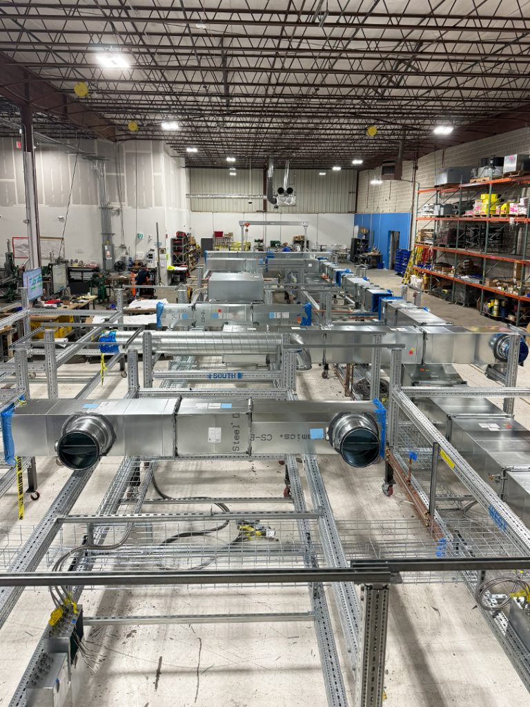 Multi Trade Racks | Modular Construction and Prefabrication | MMS | Modular Mechanical Supports | a division of Eberl Iron Works, Inc. | Buffalo, NY USA