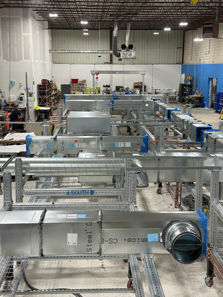 Multi Trade Racks | Modular Rack | Prefabrication and Modular Construction | MMS | Modular Mechanical Supports | a division of Eberl Iron Works, Inc. | Buffalo, NY USA